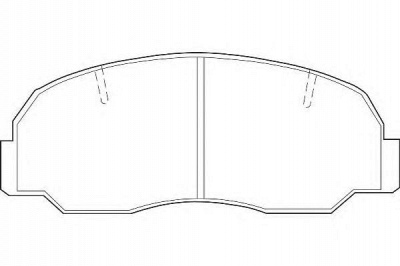 WAGNER wbp21243a -  Комплект тормозных колодок, дисковый тормоз