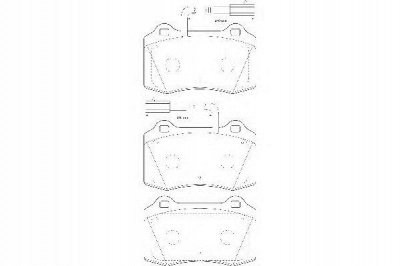 WAGNER wbp21381a -  Комплект тормозных колодок, дисковый тормоз