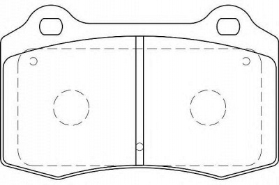WAGNER wbp21381b -  Комплект тормозных колодок, дисковый тормоз