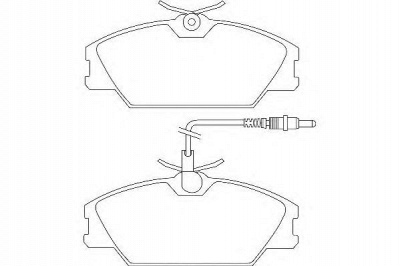 WAGNER wbp21388a -  Комплект тормозных колодок, дисковый тормоз