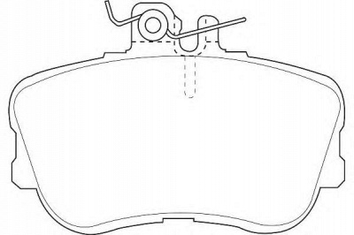 WAGNER wbp21439a -  Комплект тормозных колодок, дисковый тормоз