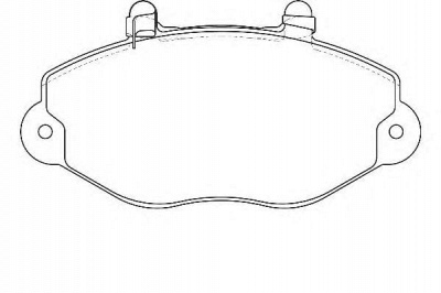 WAGNER wbp21469b -  Комплект тормозных колодок, дисковый тормоз