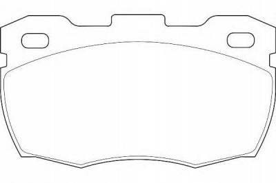WAGNER wbp21519a -  Комплект тормозных колодок, дисковый тормоз