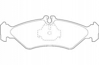 WAGNER wbp21621a -  Комплект тормозных колодок, дисковый тормоз