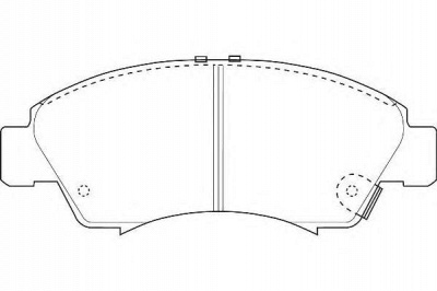 WAGNER wbp21697a -  Комплект тормозных колодок, дисковый тормоз