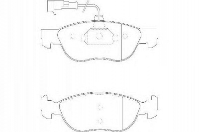 WAGNER wbp21927c -  Комплект тормозных колодок, дисковый тормоз