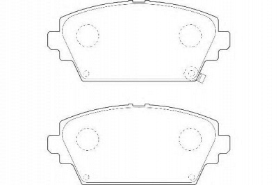 WAGNER wbp23094b -  Комплект тормозных колодок, дисковый тормоз