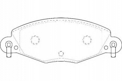 WAGNER wbp23273a -  Комплект тормозных колодок, дисковый тормоз