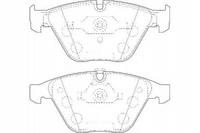 WAGNER wbp23312a -  Комплект тормозных колодок, дисковый тормоз