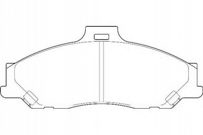 WAGNER wbp23540a -  Комплект тормозных колодок, дисковый тормоз