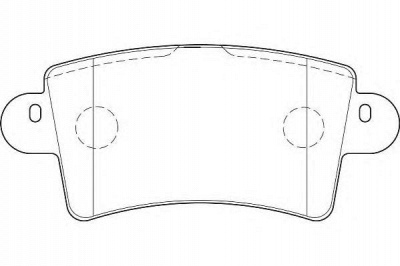 WAGNER wbp23669a -  Комплект тормозных колодок, дисковый тормоз