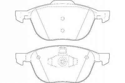 WAGNER wbp23723a -  Комплект тормозных колодок, дисковый тормоз