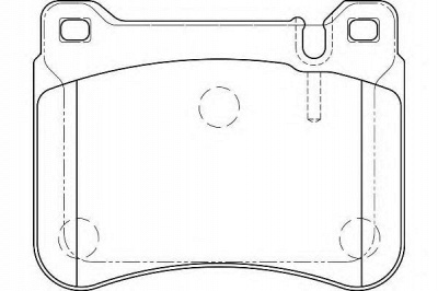 WAGNER wbp23945a -  Комплект тормозных колодок, дисковый тормоз