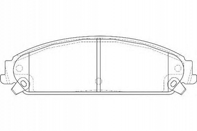 WAGNER wbp24164a -  Комплект тормозных колодок, дисковый тормоз