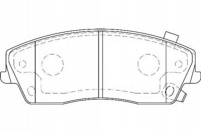WAGNER wbp24166a -  Комплект тормозных колодок, дисковый тормоз