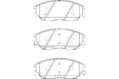 WAGNER wbp24167a -  Комплект тормозных колодок, дисковый тормоз