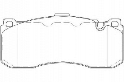 WAGNER wbp24316a -  Комплект тормозных колодок, дисковый тормоз