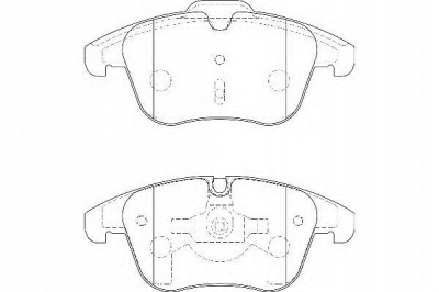 WAGNER wbp24332a -  Комплект тормозных колодок, дисковый тормоз