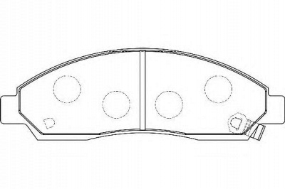 WAGNER wbp24370a -  Комплект тормозных колодок, дисковый тормоз