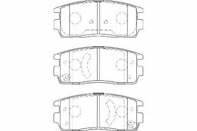 WAGNER wbp24498a -  Комплект тормозных колодок, дисковый тормоз