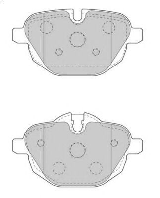 WAGNER wbp24561a -  Комплект тормозных колодок, дисковый тормоз