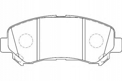 WAGNER wbp24632a -  Комплект тормозных колодок, дисковый тормоз