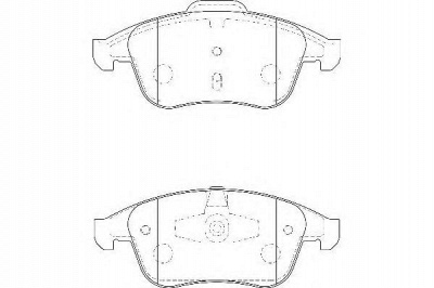 WAGNER wbp24709a -  Комплект тормозных колодок, дисковый тормоз