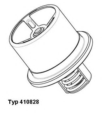 WAHLER 41082886d0 -  Термостат, охлаждающая жидкость