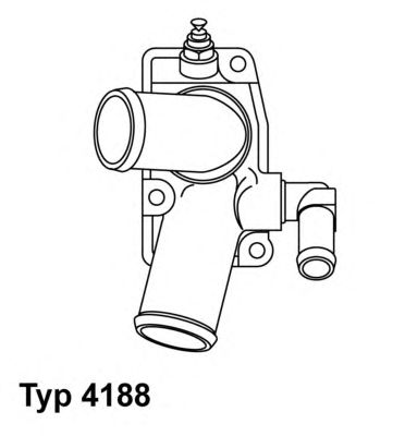 WAHLER 418892d -  Термостат, охлаждающая жидкость