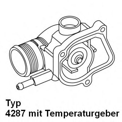 WAHLER 428792d -  Термостат, охлаждающая жидкость