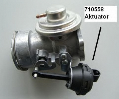 WAHLER 710558 -  Клапан вакуумного управления, рециркуляция ОГ