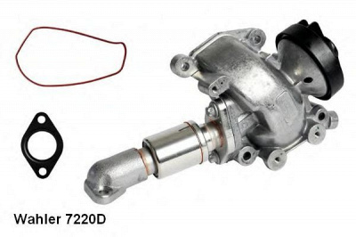 WAHLER 7220d -  Клапан возврата ОГ
