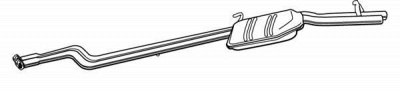 WALKER 05277 -  Средний глушитель выхлопных газов