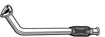 WALKER 05347 -  Труба выхлопного газа