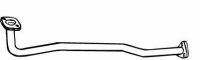 WALKER 15839 -  Труба выхлопного газа