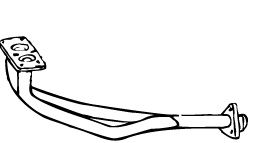 WALKER 15874 -  Труба выхлопного газа