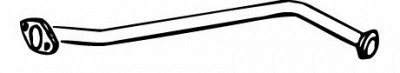 WALKER 15997 -  Труба выхлопного газа