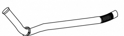 WALKER 17650 -  Труба выхлопного газа