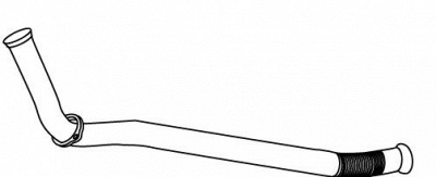 WALKER 18800 -  Труба выхлопного газа