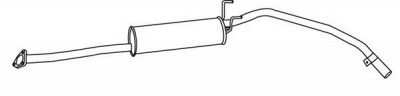 WALKER 19662 -  Глушитель выхлопных газов конечный