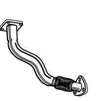 WALKER 21573 -  Труба выхлопного газа