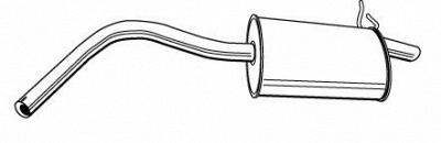 WALKER 21892 -  Глушитель выхлопных газов конечный