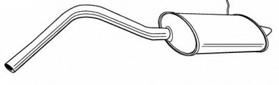 WALKER 22003 -  Глушитель выхлопных газов конечный