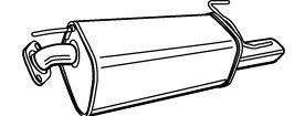 WALKER 22524 -  Глушитель выхлопных газов конечный