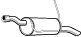 WALKER 23687 -  ESD CIITROEN BERLINGO 1.6 /81 KW 04/08-