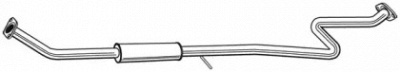 WALKER 23856 -  Средний глушитель выхлопных газов