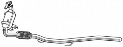 WALKER 28568 -  Катализатор