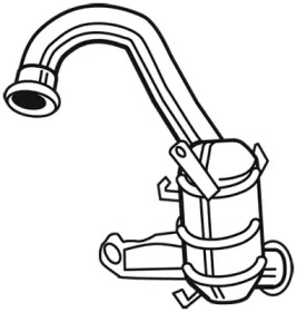 WALKER 28637 -  Предварительный катализатор
