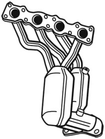 WALKER 28716 -  Катализатор