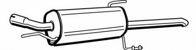 WALKER 72359 -  Глушитель выхлопных газов конечный